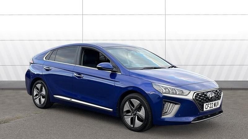 Blue Used 2022 Hyundai Ioniq Premium SE Sedan | £16,267 (Fair price) - Image 1/4