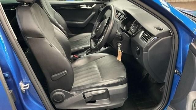 Used Skoda Octavia SE L 150 HP (110 kW) 2019 Blue Hatchback