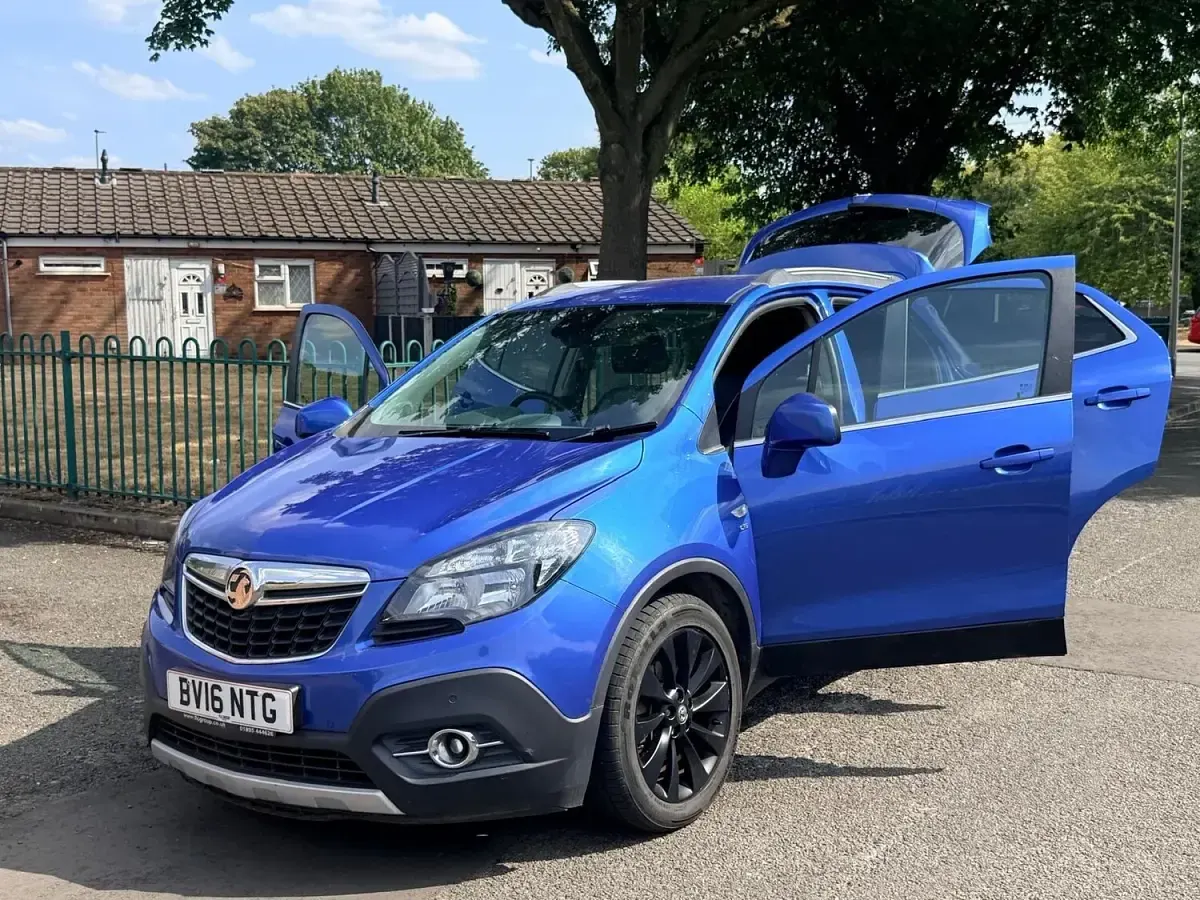 Used Vauxhall Mokka 136 HP (100 kW) 2016 Blue SUV