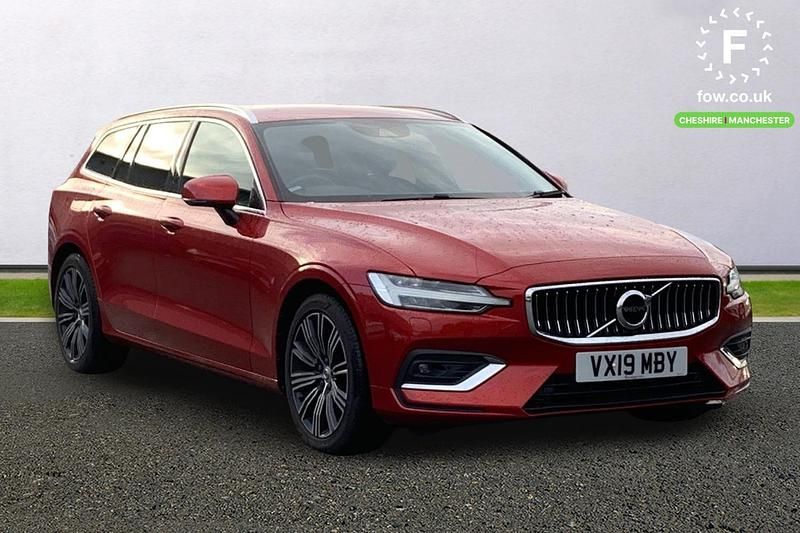 Red Used 2019 Volvo V60 Inscription Estate | £20,799 (Fair price) - Image 1/3