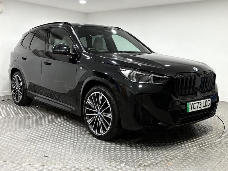 Black Used 2023 BMW iX1 M Sport SUV | £29,995 (Good price) - Image 1/4