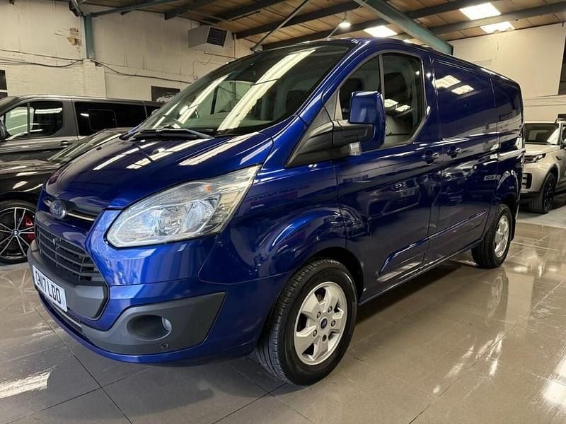 Used Ford Transit Custom Limited 130 HP (95 kW) 2017 Blue Van