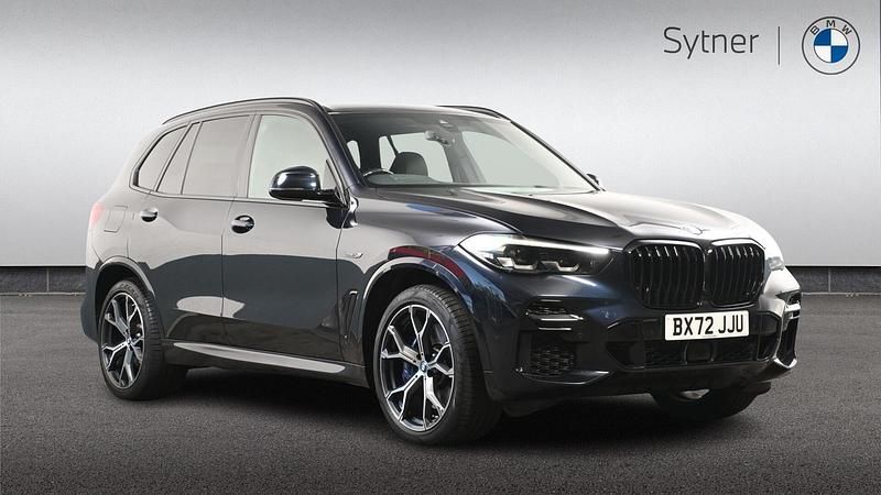 Black Used 2022 BMW X5 M Sport SUV | £46,500 (Fair price) - Image 1/4