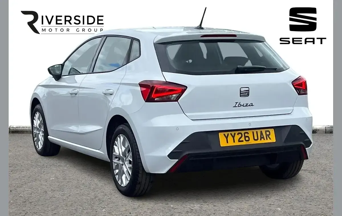 New Seat Ibiza SE 94 HP (69 kW) 2026 White Hatchback