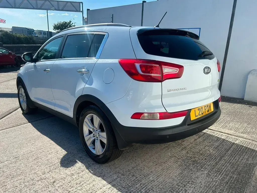 Used Kia Sportage 114 HP (83 kW) 2012 White SUV