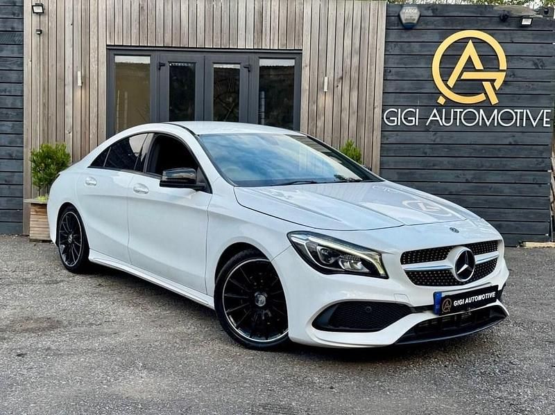White Used 2018 Mercedes CLA220 AMG line Sedan | £15,350 (Fair price) - Image 1/4