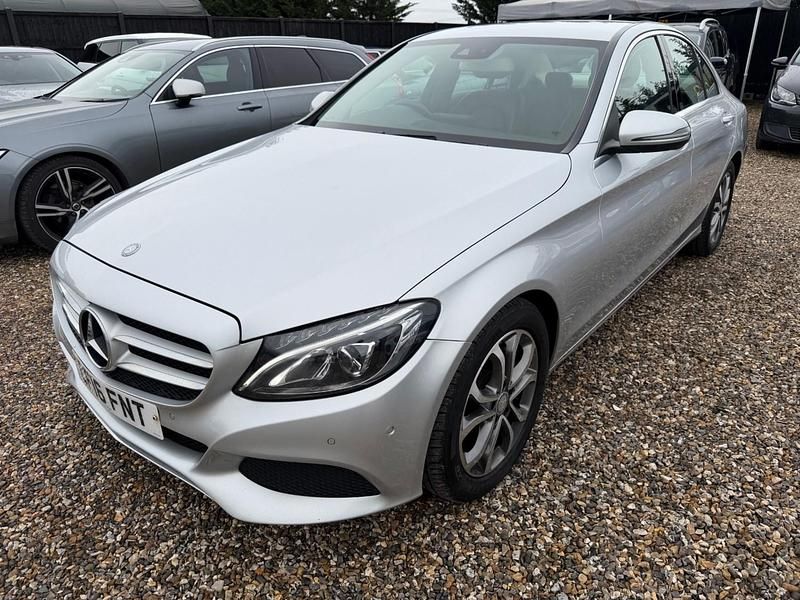 Begagnad Mercedes C220 170 HK (125 kW) 2016 Silver Sedan