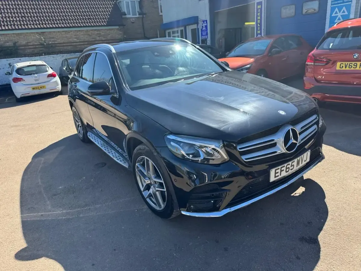 Used Mercedes GLC220 AMG line 2015 Black SUV