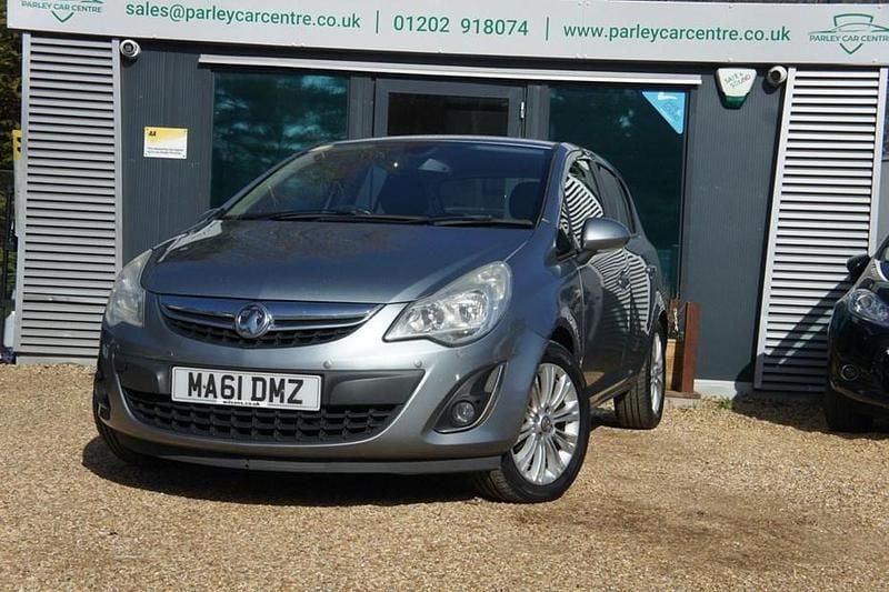 Used Vauxhall Corsa 90 HP (66 kW) 2011 Silver Hatchback