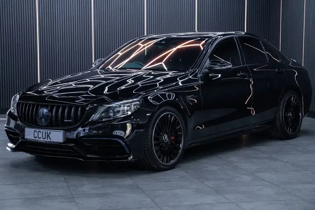 Used Mercedes C63 AMG AMG 476 HP (350 kW) 2020 Black Sedan