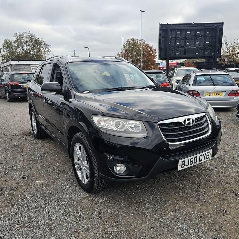Black Used 2010 Hyundai Santa Fe Premium SUV | £2,295 (Fair price) - Image 1/4