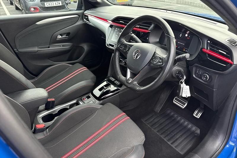 Used Vauxhall Corsa GS Line 130 HP (95 kW) 2022 Blue Hatchback