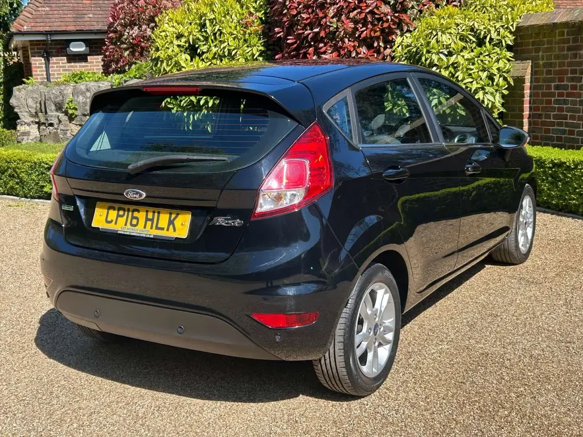 Used Ford Fiesta Zetec 2016 Black Hatchback