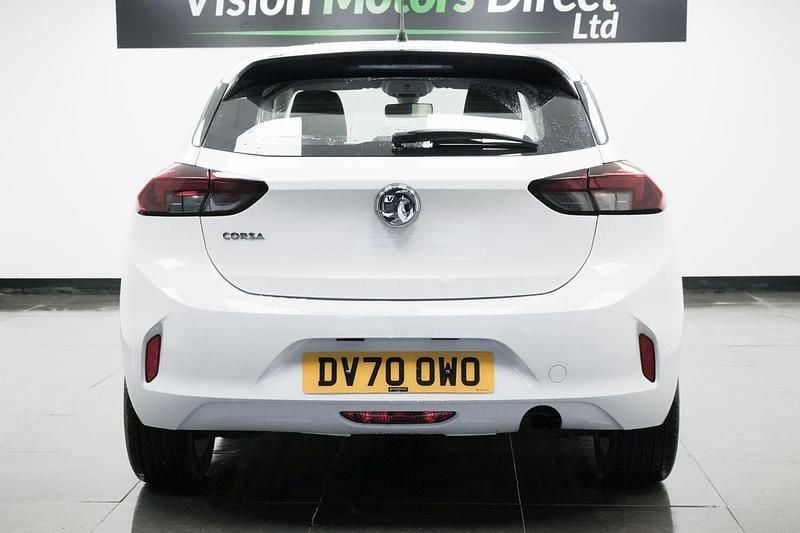 Used Vauxhall Corsa 75 HP (55 kW) 2020 White Hatchback