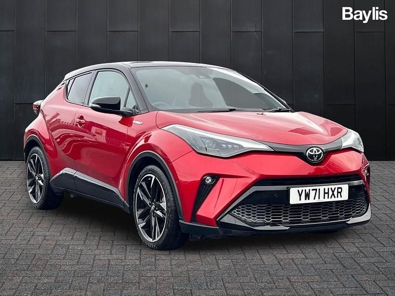 Red/black Used 2021 Toyota C-HR Sport SUV | £19,495 (Fair price) - Image 1/3