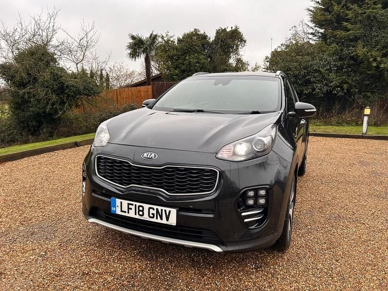 Used Kia Sportage GT-Line 2018 Black SUV