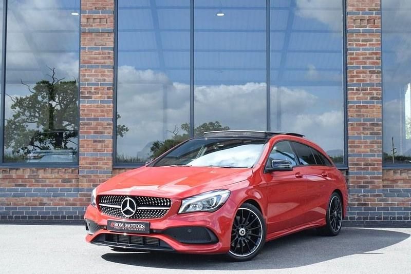 Red Used 2019 Mercedes CLA220 Shooting Brake AMG line Estate | £19,999 (A bit pricey) - Image 1/4
