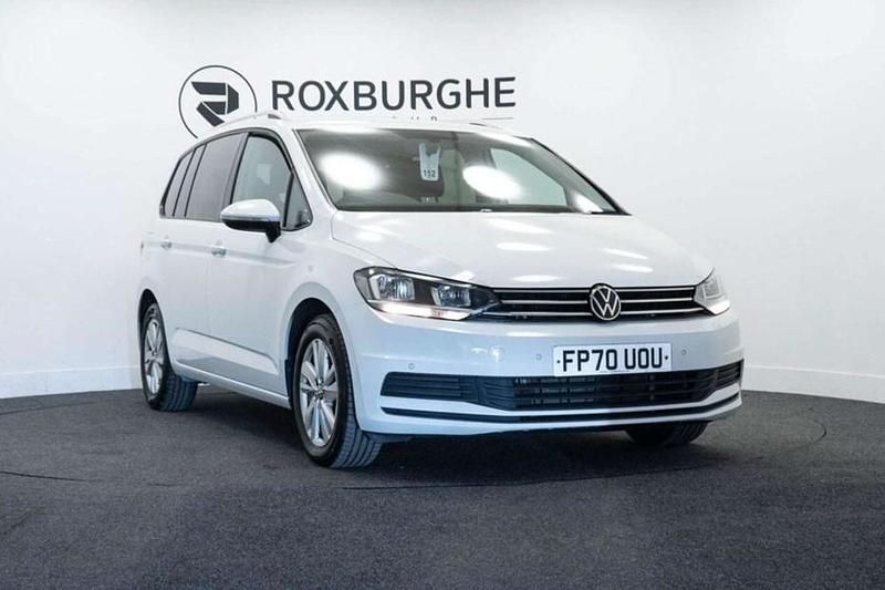 Used VW Touran SE 150 HP (110 kW) 2020 White MPV