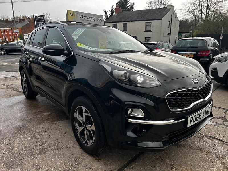 Used Kia Sportage 130 HP (95 kW) 2018 Black SUV