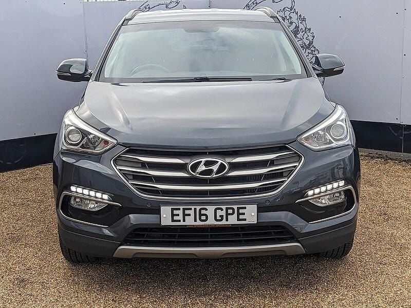 Used Hyundai Santa Fe Premium 200 HP (147 kW) 2016 Blue SUV