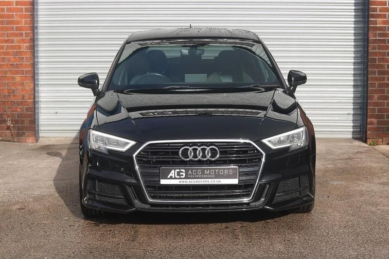 Used Audi A3 S-Line 2019 Black Hatchback