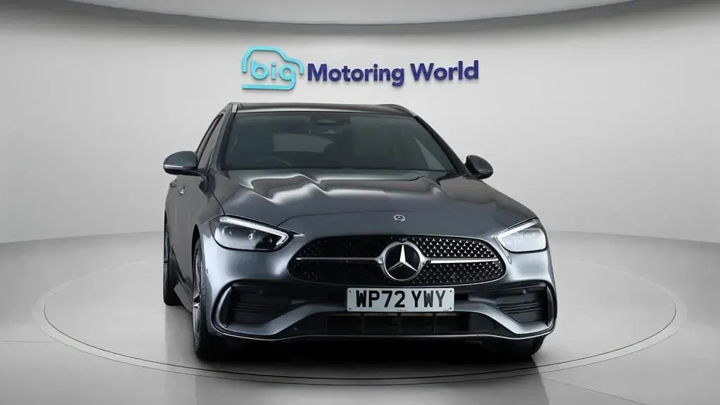 Used Mercedes C300e AMG line 2023 Grey Estate