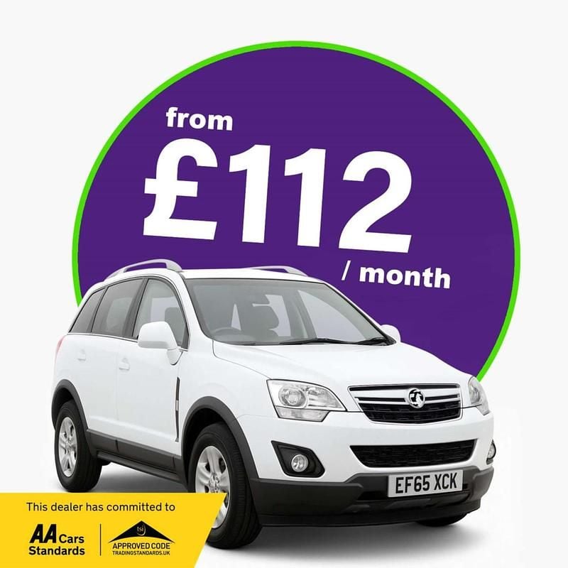 White Used 2015 Vauxhall Antara S SUV | £3,550 (Fair price) - Image 1/4