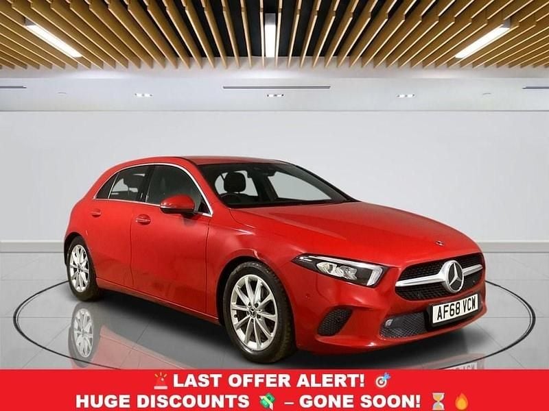 Red Used 2018 Mercedes A180 Premium Hatchback | £14,449 (Fair price) - Image 1/4