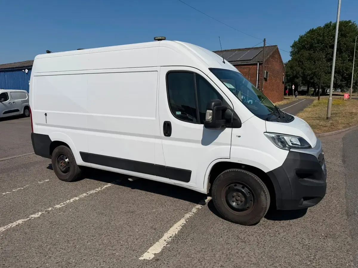 Used Fiat Ducato 115 HP (84 kW) 2019 White Van