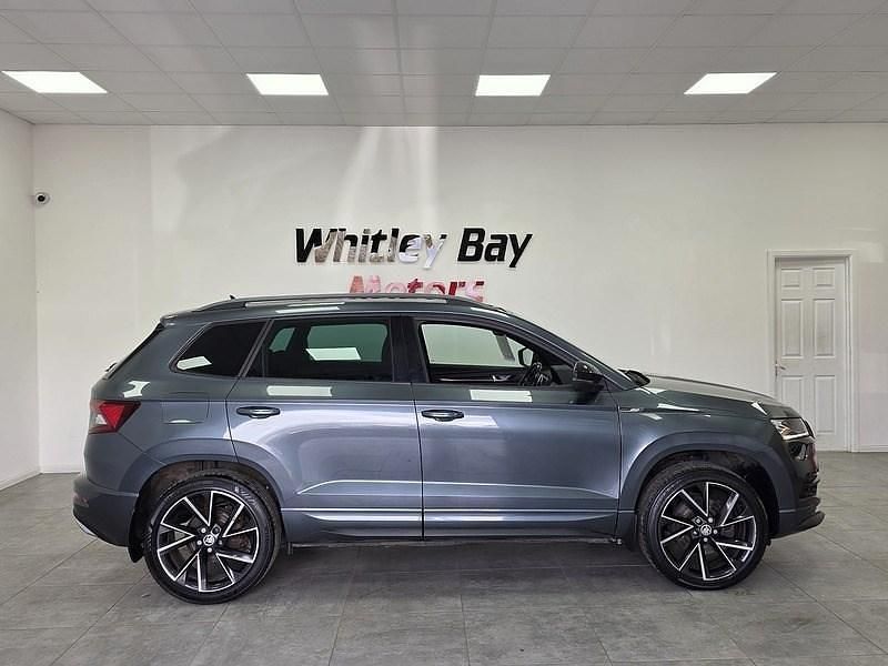 Used Skoda Karoq SportLine 150 HP (110 kW) 2019 Grey SUV