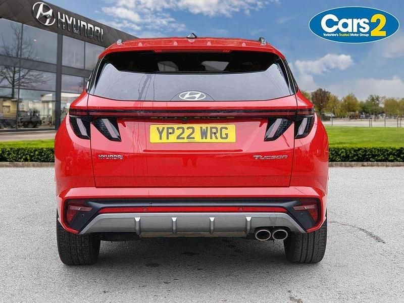 Used Hyundai Tucson N Line 150 HP (110 kW) 2022 Red SUV