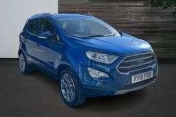 Blue Used 2018 Ford Ecosport Titanium SUV | £8,999 (Fair price) - Image 1/4
