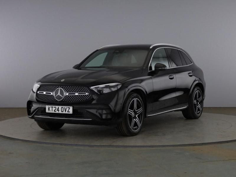 Obsidian black metallic Used 2024 Mercedes GLC300 AMG Line Premium SUV | £43,995 (Fair price) - Image 1/4