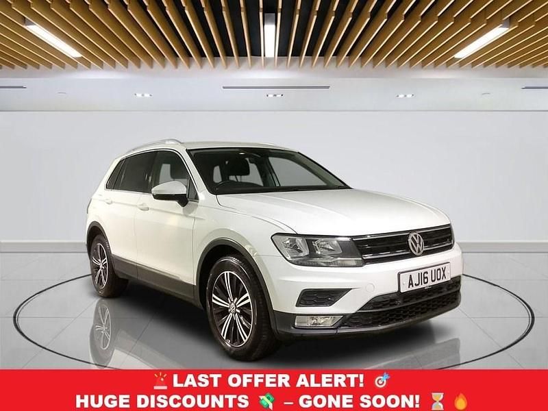 White Used 2016 VW Tiguan SE SUV | £9,649 (A bit pricey) - Image 1/3