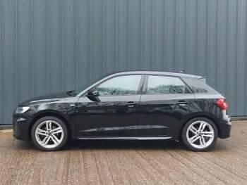 Used Audi A1 S-Line 110 HP (80 kW) 2022 Black Hatchback