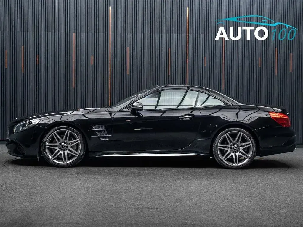 Used Mercedes SL500 AMG line 2017 Black Cabriolet