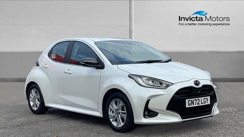 White Used 2022 Mazda 2 Hatchback | £12,300 (Good price) - Image 1/4