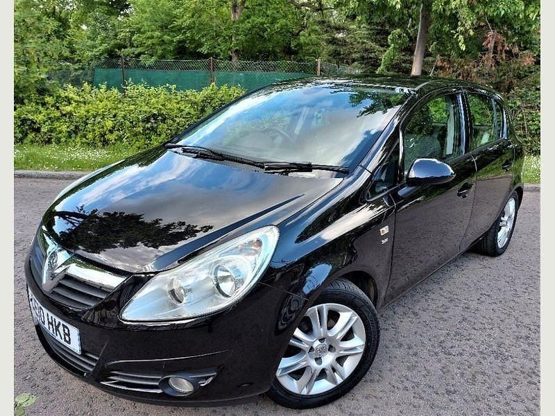 Used Vauxhall Corsa 85 HP (62 kW) 2010 Black Hatchback