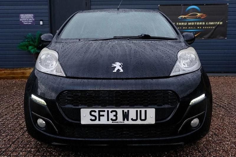 Used Peugeot 107 Allure 68 HP (50 kW) 2013 Black Hatchback