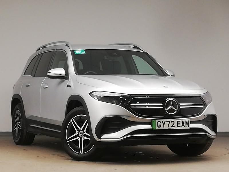 Used Mercedes EQB350 AMG line 214 kW (292 HP) 2022 Silver SUV