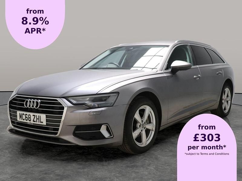 Grey Used 2019 Audi A6 Sport Estate | £18,043 (Fair price) - Image 1/2