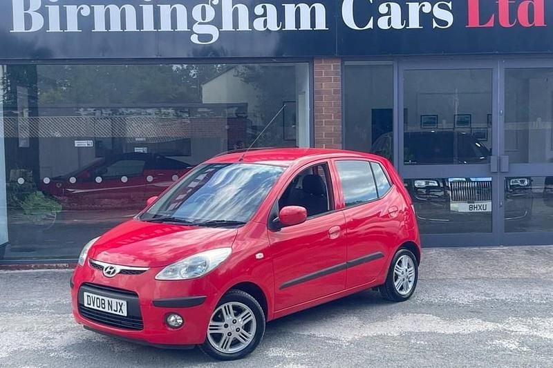 Red Used 2008 Hyundai i10 Comfort Hatchback | £1,895 (Fair price) - Image 1/1
