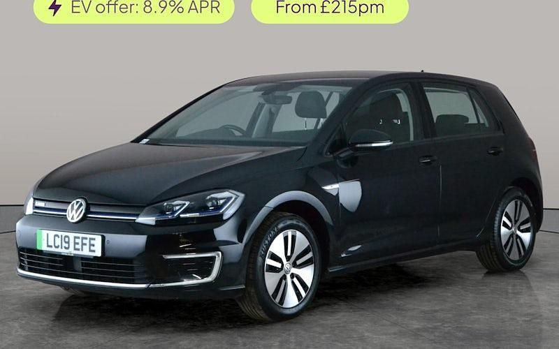 Used VW e-Golf 100 kW (136 HP) 2019 Black Hatchback