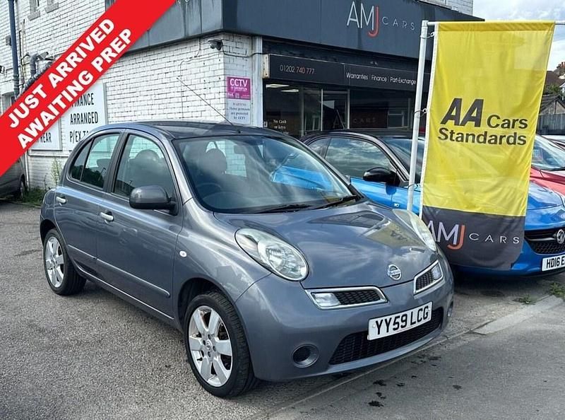 Grey Used 2009 Nissan Micra Acenta Hatchback | £2,495 (Fair price) - Image 1/4