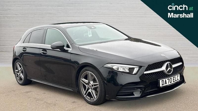 Black Used 2020 Mercedes A200 AMG line Hatchback | £16,782 (Fair price) - Image 1/4