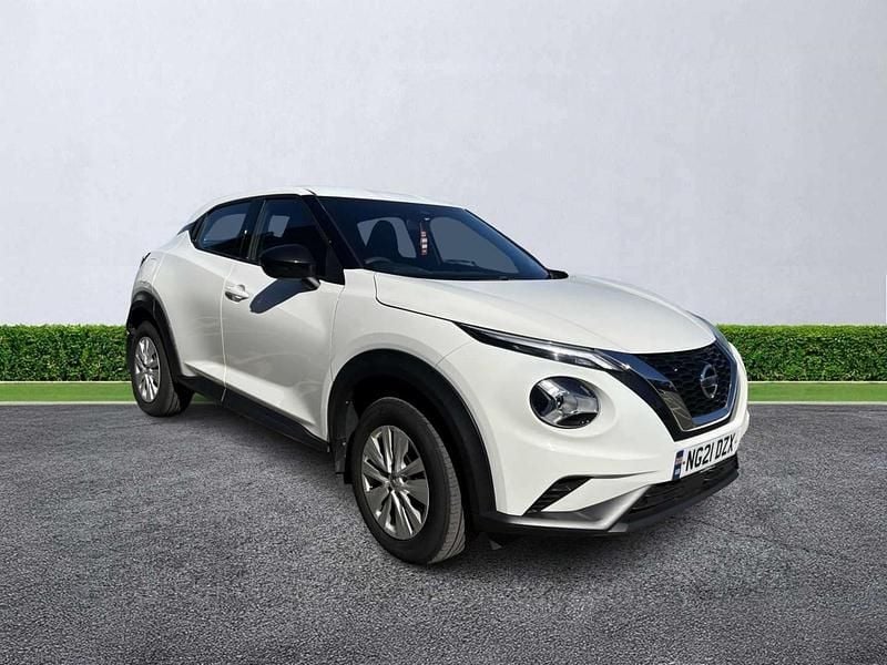 Used Nissan Juke Visia 114 HP (83 kW) 2021 White SUV