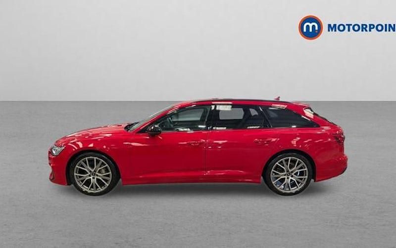 Used Audi A6 Black Edition 204 HP (150 kW) 2021 Red Estate