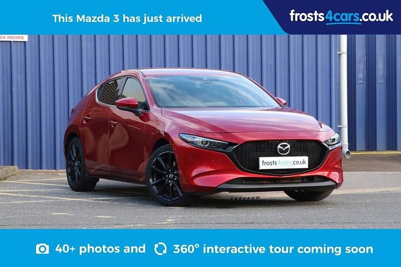 Red Used 2019 Mazda 3 Inclusive Hatchback | £15,495 (Fair price) - Image 1/4