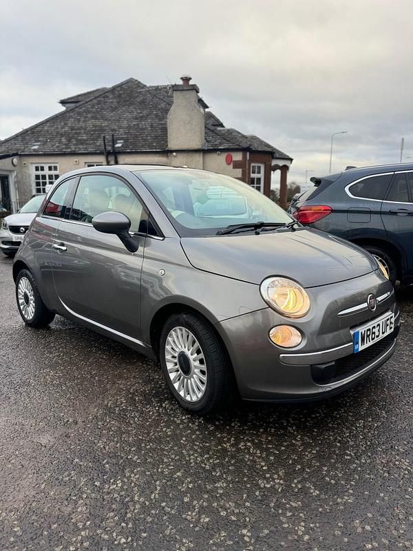 Used Fiat 500 Lounge 69 HP (50 kW) 2013 Grey Hatchback