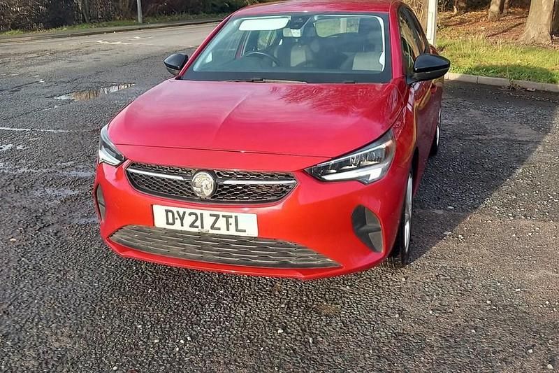 Used Vauxhall Corsa 75 HP (55 kW) 2021 Red Hatchback